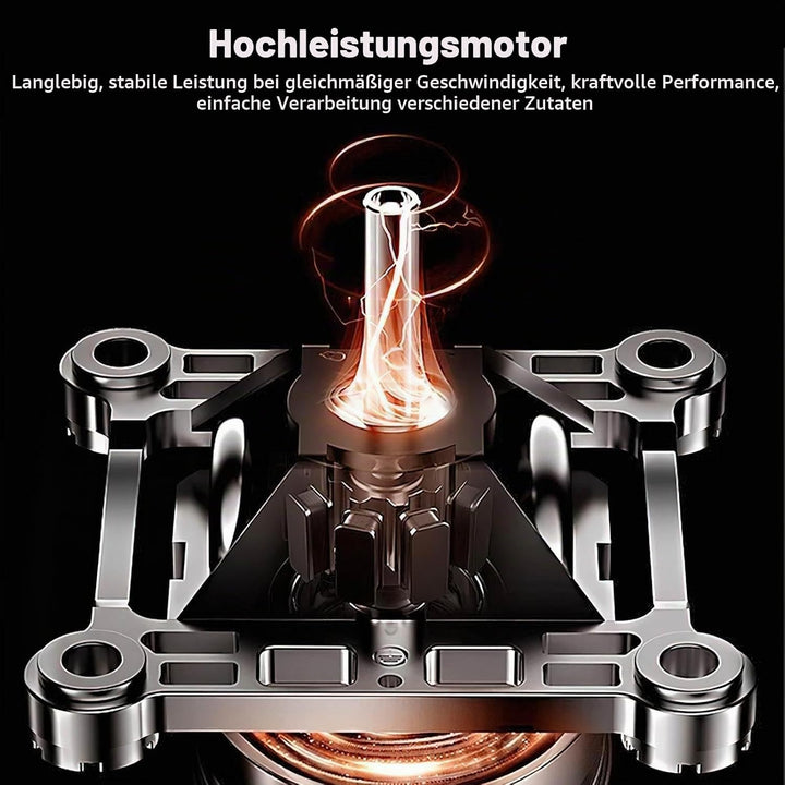 Standmixer mit 2000 W, 2-in-1, professioneller Entsafter mit 2 l, Entsafter für Säfte und Smoothies