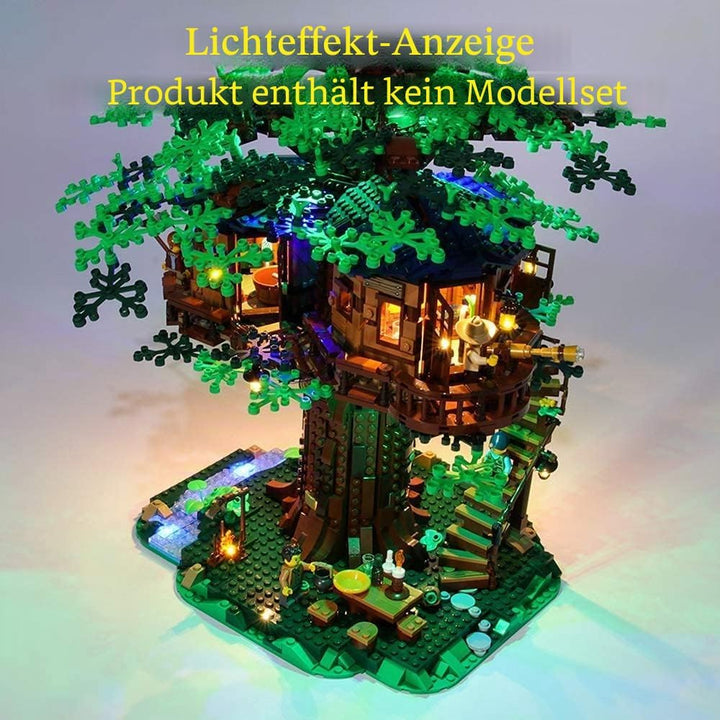GEAMENT Verbesserte Version LED-Licht-Set für Ideas Baumhaus (Tree House) – kompatibel mit Lego 2131