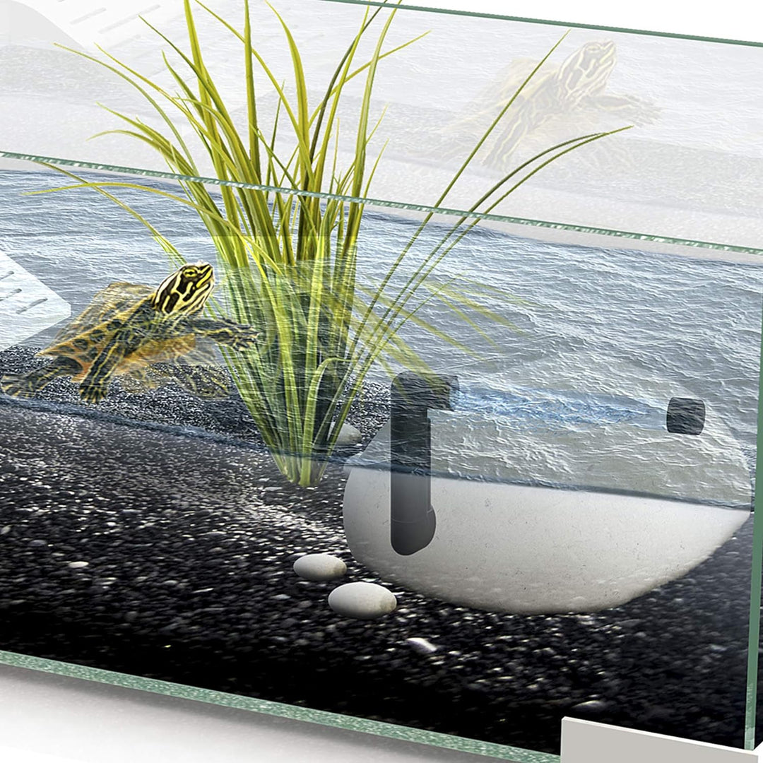 Askoll 264595 Cyan Cf Stone 40 Innenfilter für Aquarium und Schildkröten