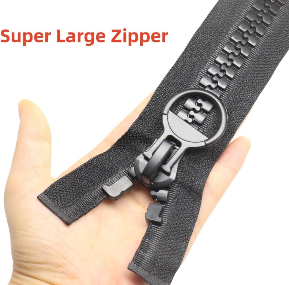 YaHoGa 122 cm #20 super gross Reissverschluss teilbar Reissverschluss Reissverschluss für Mantel Zel
