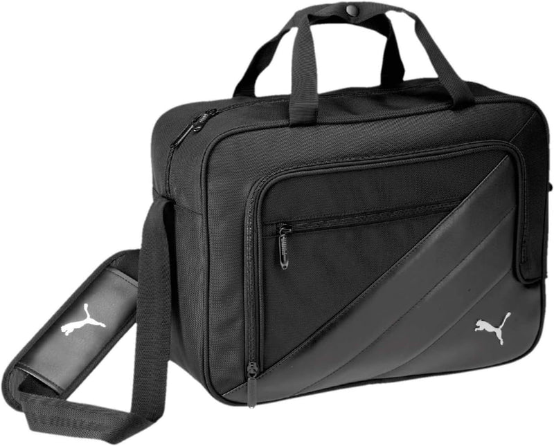 PUMA Team Messenger Bag Tasche Schwarz, Schwarz