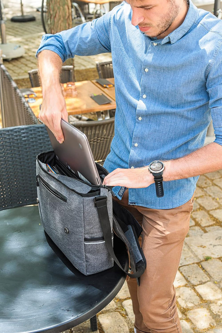 Zéfal Zéfal Unisex – Erwachsene Messenger Umhängetasche Urban, Grau, 11L Zéfal Zéfal Unisex – Erwach