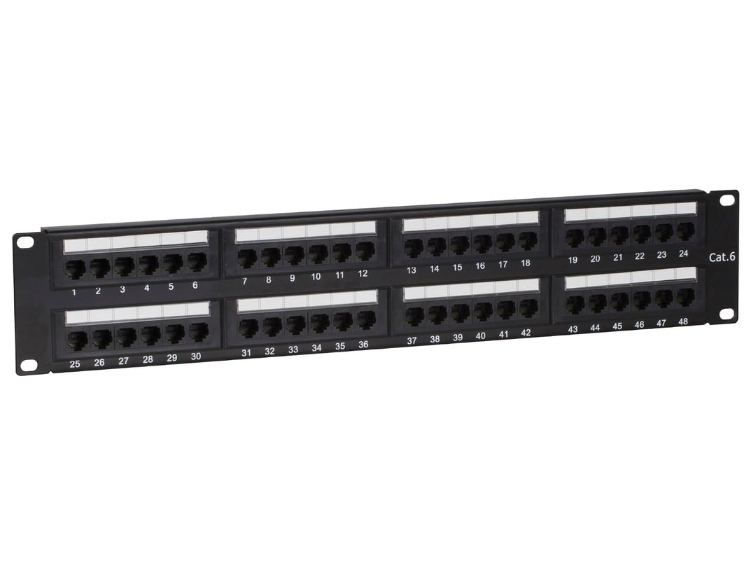 DSIT Patchpanel 19 Zoll CAT6 UTP - 48 ports 48 ports CAT6 UTP, 48 ports CAT6 UTP