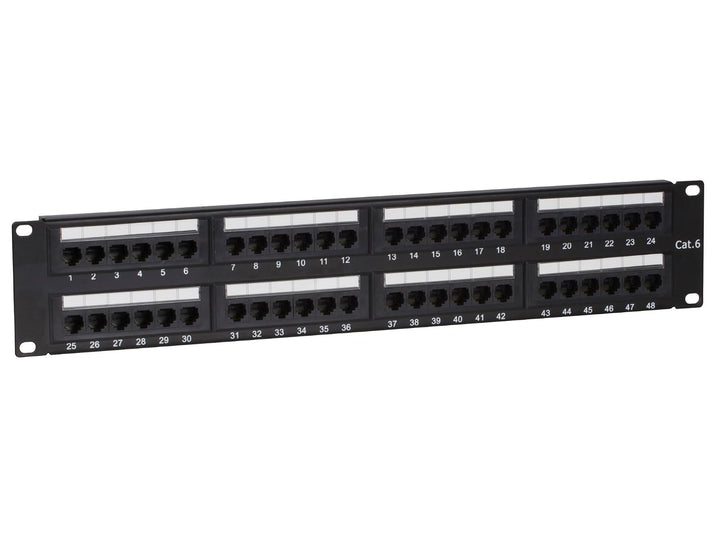 DSIT Patchpanel 19 Zoll CAT6 UTP - 48 ports 48 ports CAT6 UTP, 48 ports CAT6 UTP