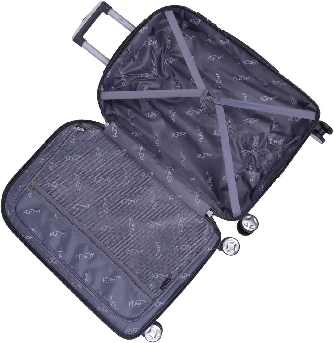 Flight Knight 55x35x20cm Bubble Koffer Air Berlin Ryanair easyJet Hartschalen-Koffer Trolley Rollkof