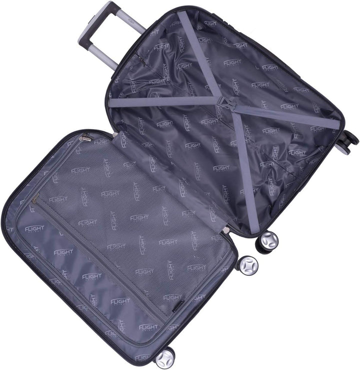 Flight Knight 55x35x20cm Bubble Koffer Air Berlin Ryanair easyJet Hartschalen-Koffer Trolley Rollkof