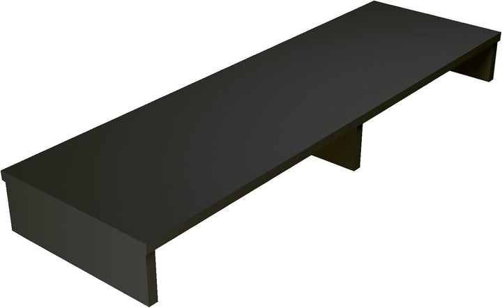 Henor TV-Ständer aus FSC® Holz, TV-Bildschirmerhöhung, 115 x 35 x 12 cm, Tragkraft 90 kg, Graphit 11