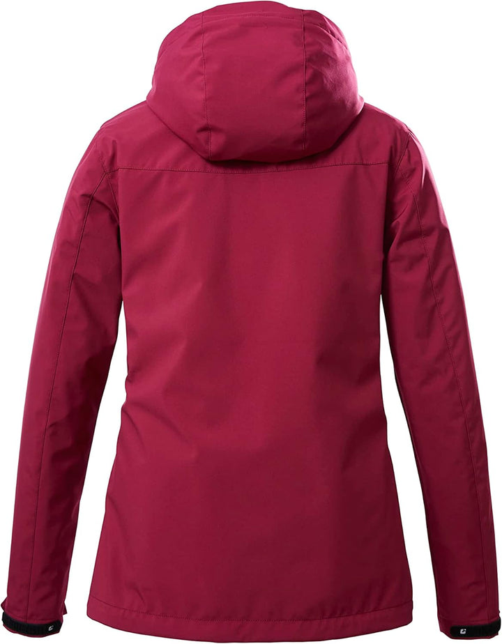Killtec Damen Kos 89 Wmn Sftshll Jckt Softshelljacke/Outdoorjacke mit Kapuze, dunkelrose