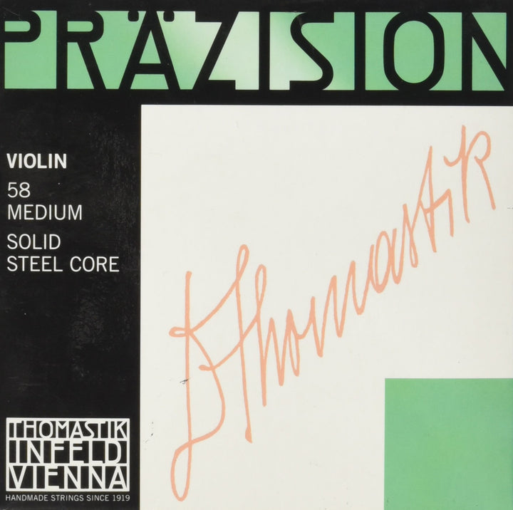Thomastik 633932 Saiten für Violine Präzision Stahl Vollkern - Mittel