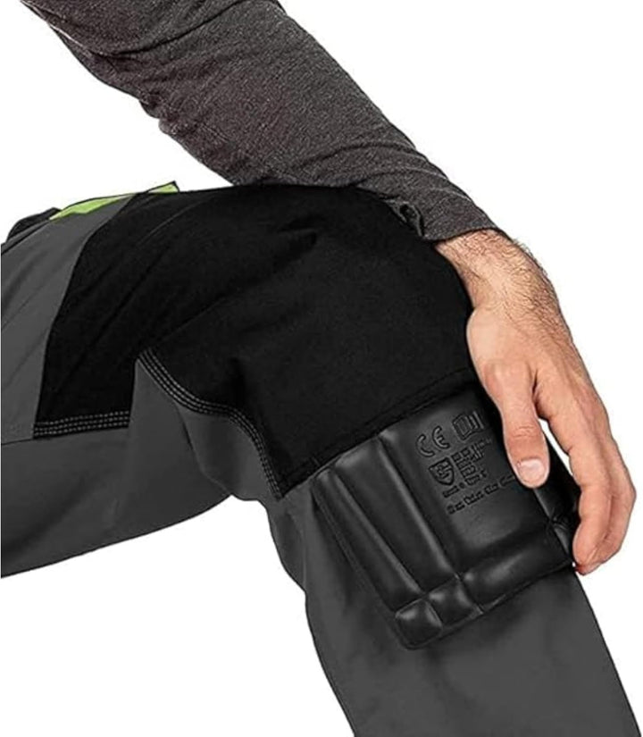 MAZALAT work wear Arbeitshose für Herren, mit Kniepolstertaschen, Arbeitshose, mehrere Taschen, gros