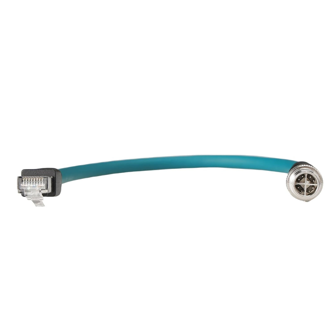 M12 Ethernet-Kabel, 8-polig, X-codiert, RJ45, CAT7e, GigE für Basler Cognex Vision, Kamerasensor, Ho
