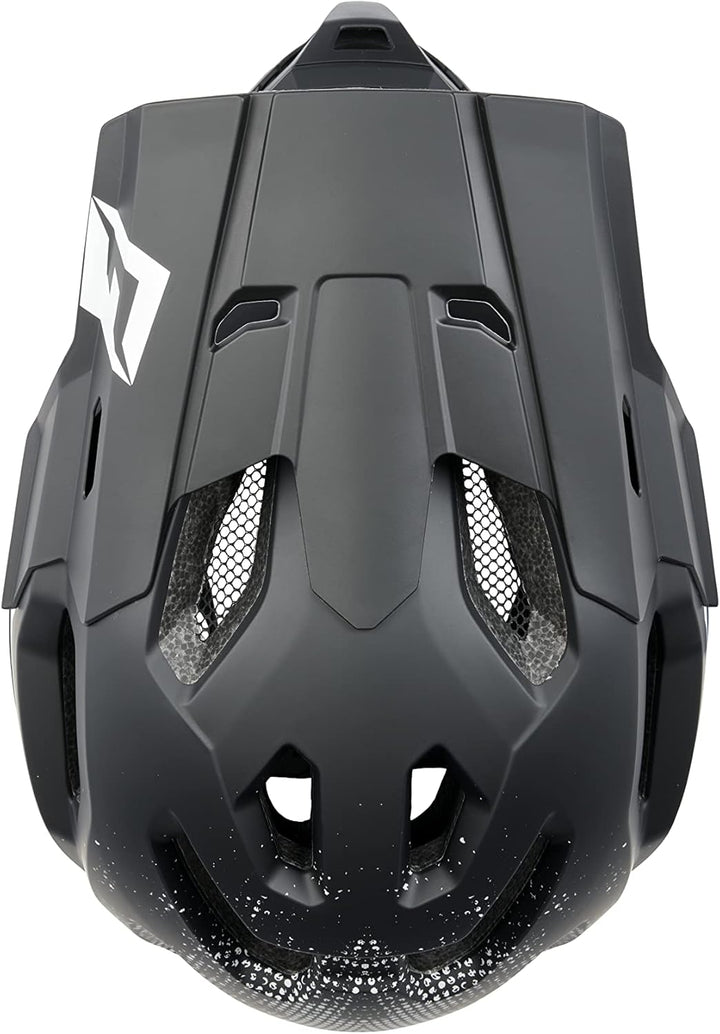 Cratoni C Maniac 2 Mx Integralhelm schwarz-rot L/XL (58-61 cm), schwarz-rot L/XL (58-61 cm)