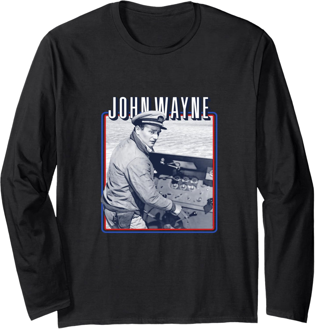John Wayne Leutnant Herzog Langarmshirt