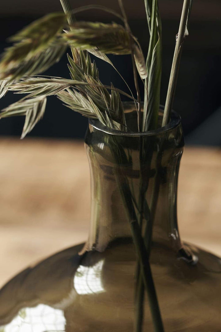 House Doctor 208346065, Vase, Tinka, Dunkelgrün, Glas