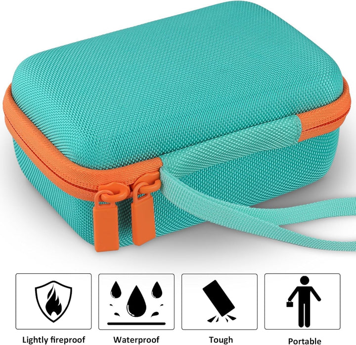 co2CREA Hartschalenkoffer kompatibel mit Yoto Mini 2024 Edition Kinder Audio Musik Player Kinder Lau