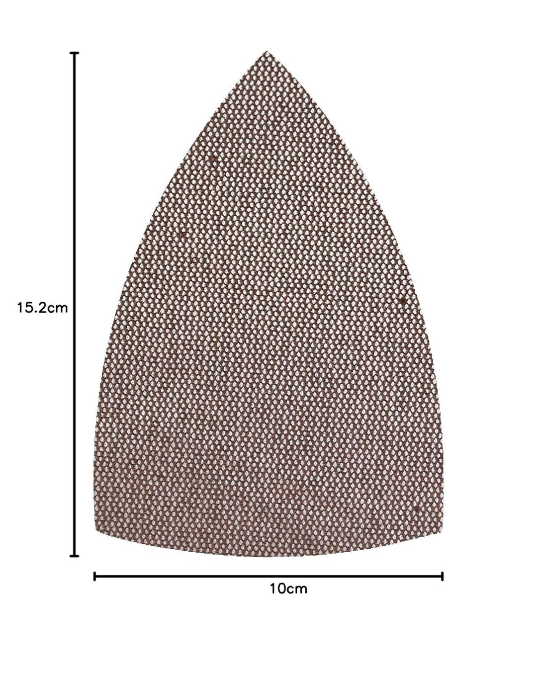 Mirka Abranet Netz-Delta-Schleifscheiben für Dreieckschleifer 100x152x152 mm Klett / Korn P180 / 50
