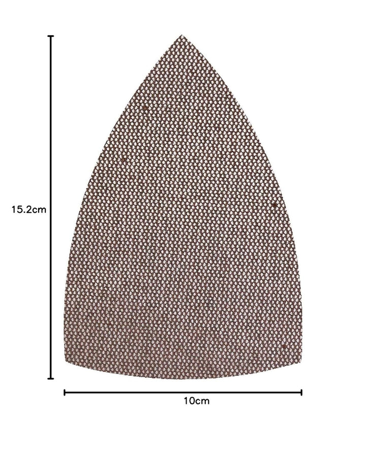 Mirka Abranet Netz-Delta-Schleifscheiben für Dreieckschleifer 100x152x152 mm Klett / Korn P180 / 50