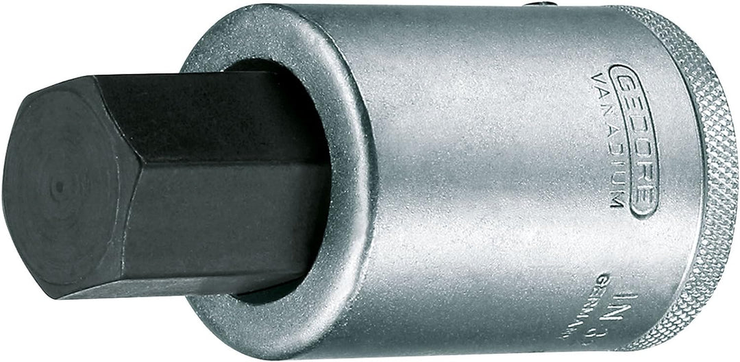 Steckschlüsseleinsatz IN 32 3/4 Zoll Innen-6-kant SW 19mm L.80mm GEDORE 19 x 80 mm, 19 x 80 mm