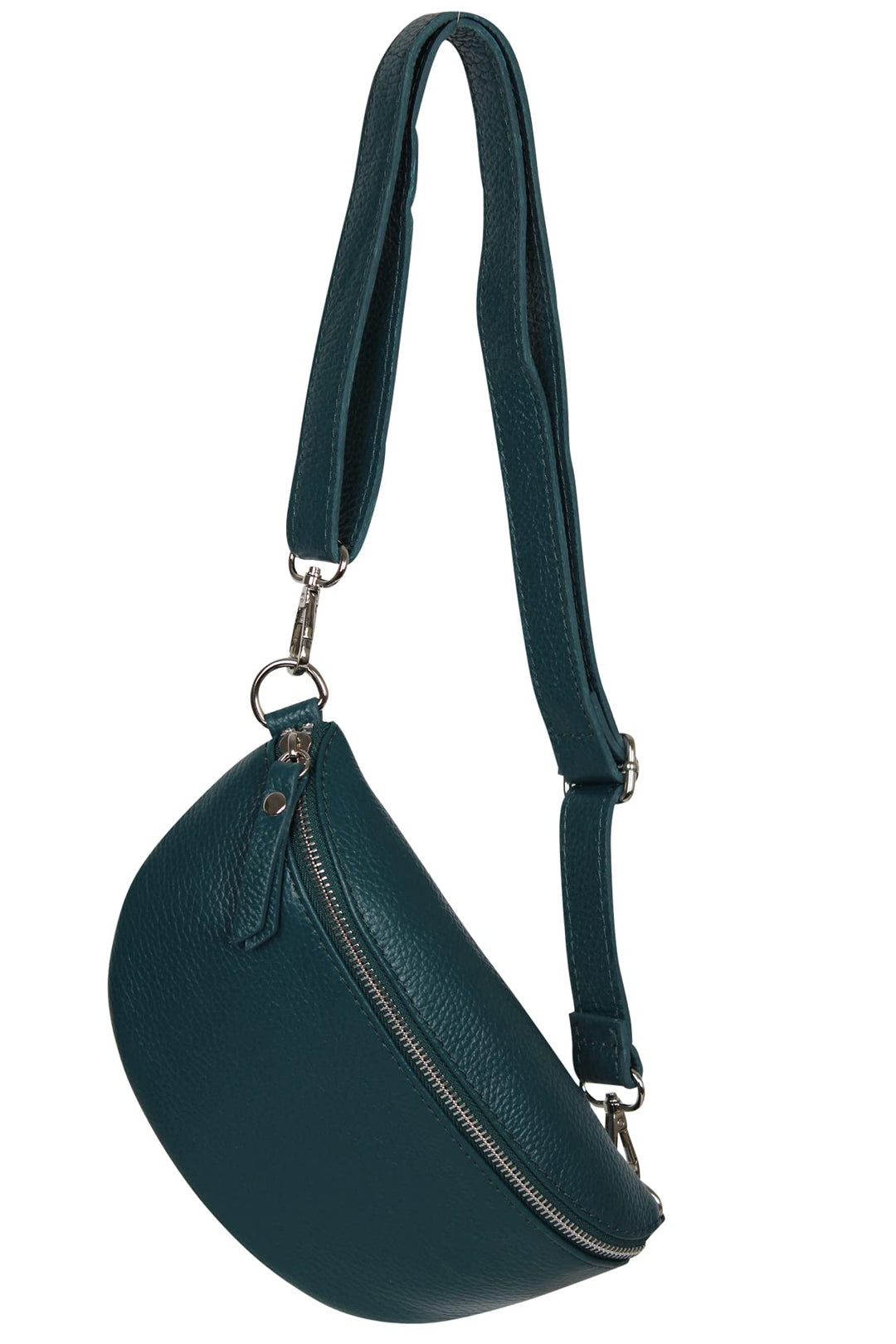 AmbraModa GLX10 - Damen Herren Unisex kleine Hüfttasche Gürteltasche Bauchtasche Umhängetasche aus E