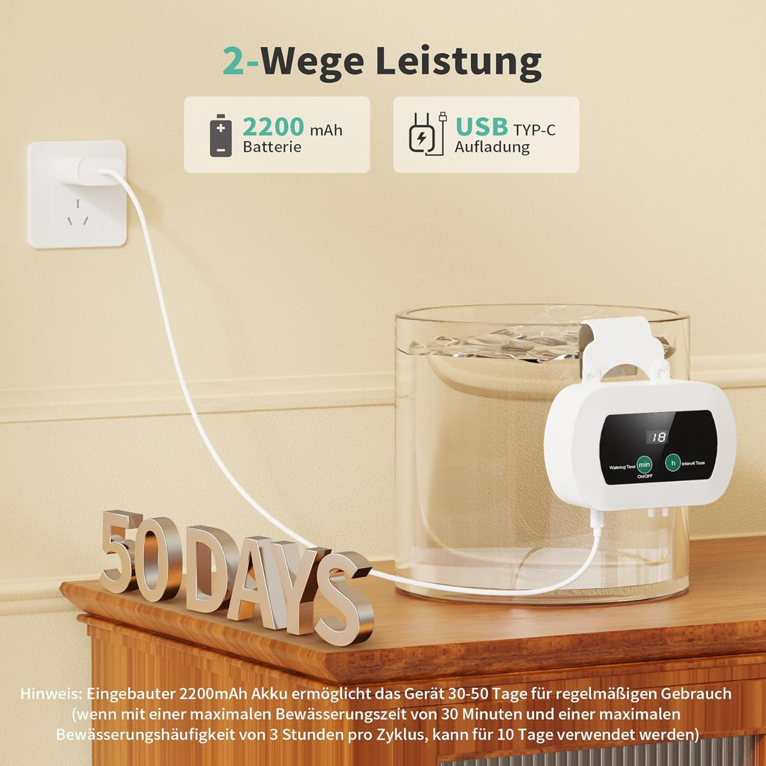Automatische Bewässerung Pflanzen Bewässerungssystem Tropfbewässerung Indoor Garten Bewässerung Zimm