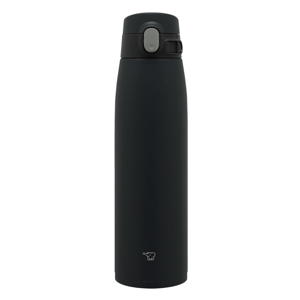 Zojirushi SM-VS95-BA Wasserflasche, One-Touch-Edelstahlbecher, nahtlos, 950 ml, Schwarz 32-Ounce Sch