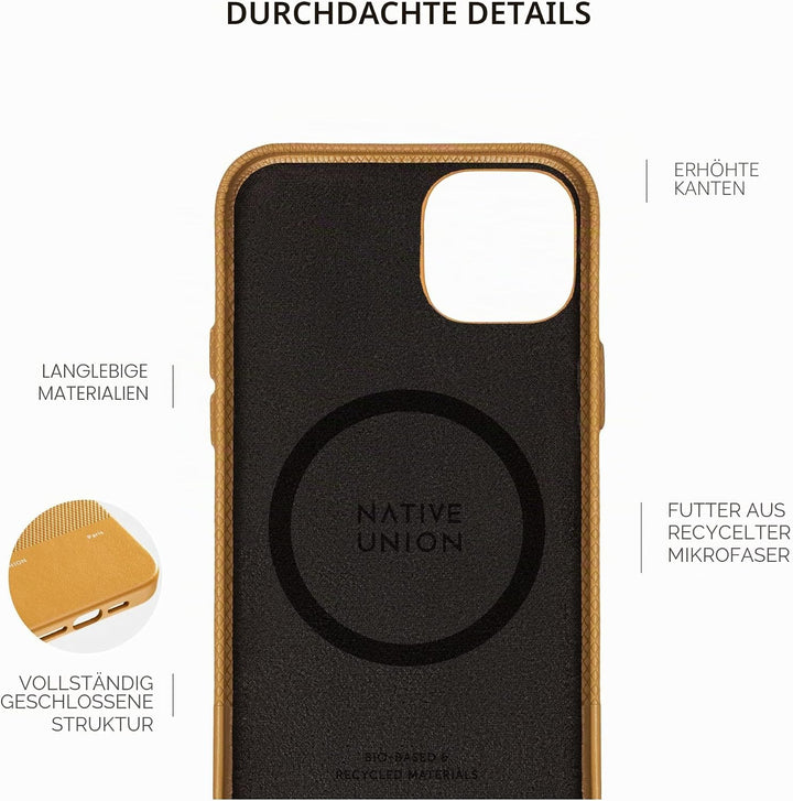 Native Union (Re Classic | MagSafe-kompatible Hülle – Recyceltes und Pflanzenbasiertes Material – Ul