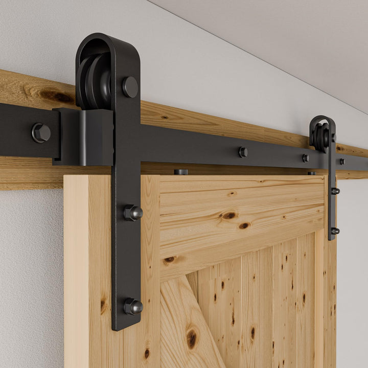 Wolfbird 183 cm/6FT Beschläge Kit Schiene für Schiebetür, für Einfahrtstür, J Typ Rail de 6FT/1.8M d