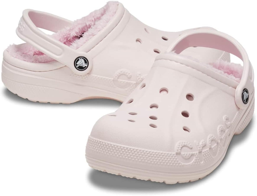Baya Lined Clogs, Fuzzy Slippers 37 EU Barely Pink Multi, 37 EU Barely Pink Multi