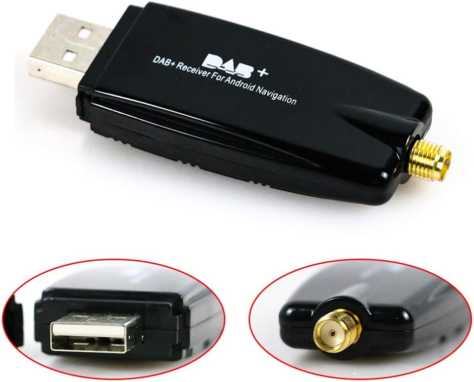 SXAUTO Radioempfänger, Car Kit, Digitale Audioübertragung Dab Dab + Box Radioempfängeradapter mit An