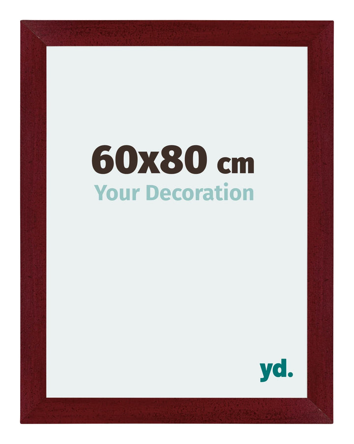 yd. Your Decoration - Bilderrahmen 60x80 cm - Bilderrahmen aus MDF mit Acrylglas - Antireflex - Ausg