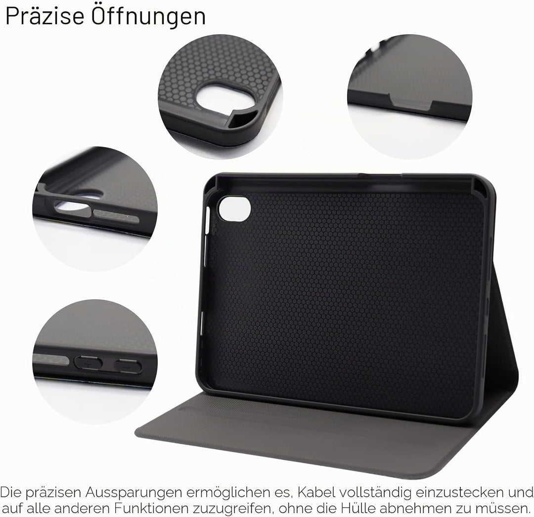 Berkin Arts Kompatibel mit iPad Pro 4./ 3./ 2. Generation Hülle (11 Zoll) 2022 2021 2020 Folio Case
