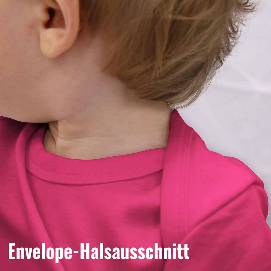 Shirtracer - Baby Body langarm Mädchen Junge - Karneval & Fasching - Das ist mein Wikinger Kostüm Vi