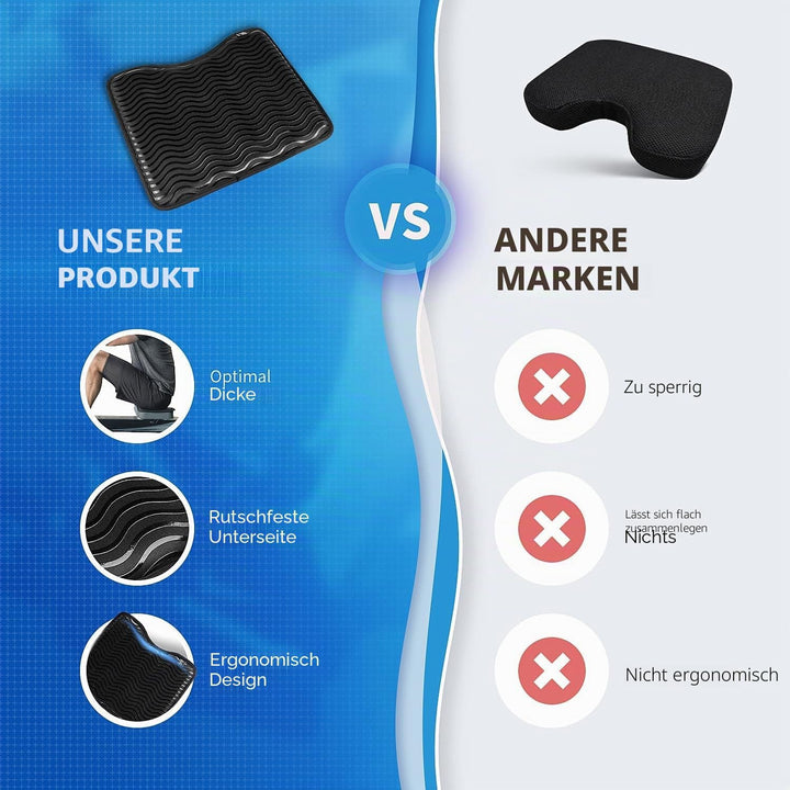 rutschfeste Rudergerät Kissen High Performance Entwickelt für 2 Maschine Concept