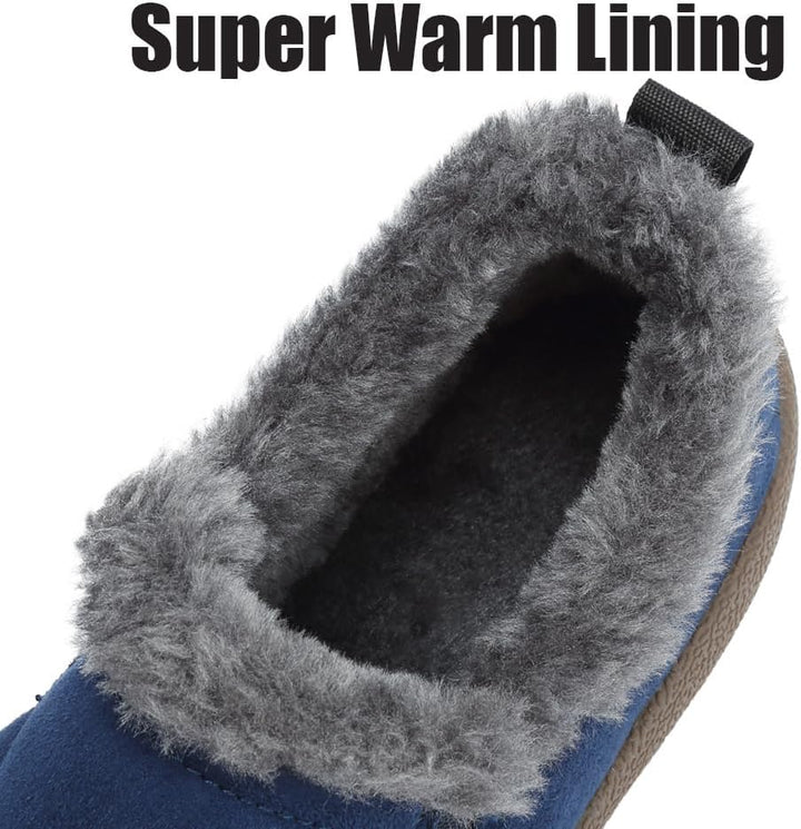 VTASQ Winterstiefel Herren Winterschuhe Gefüttert Warme Schneestiefel Outdoor rutschfest Kurzschaft