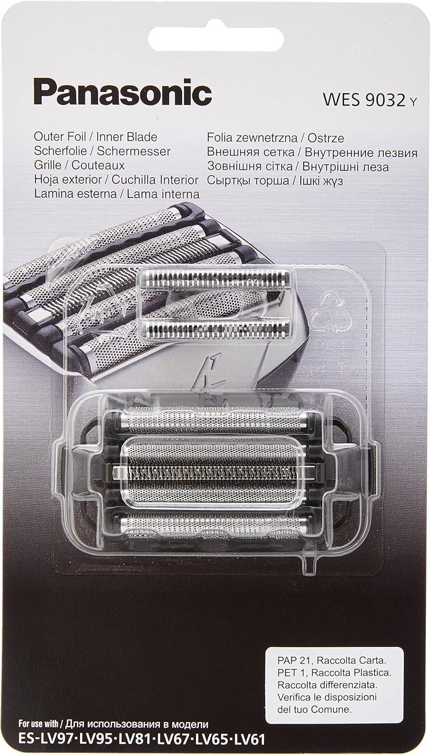 Panasonic Deutschland WES9015Y1361 Combo Pack & WES9032Y1361 Combopack, Messer plus Folie Bundle mit