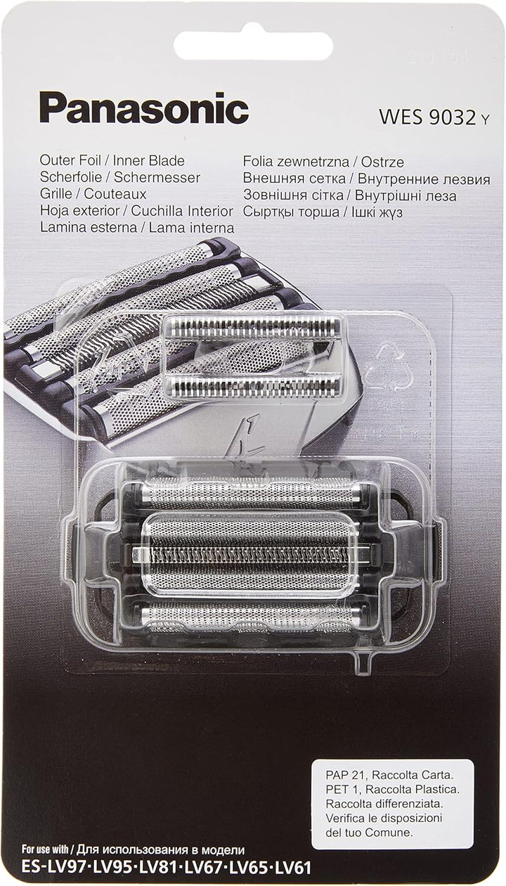 Panasonic Deutschland WES9015Y1361 Combo Pack & WES9032Y1361 Combopack, Messer plus Folie Bundle mit