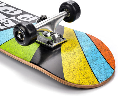 meteor Holz Skateboard Kinder - Mini Cruiser Kickboard - Skateboard mädchen Rollen Board - hohe Qual