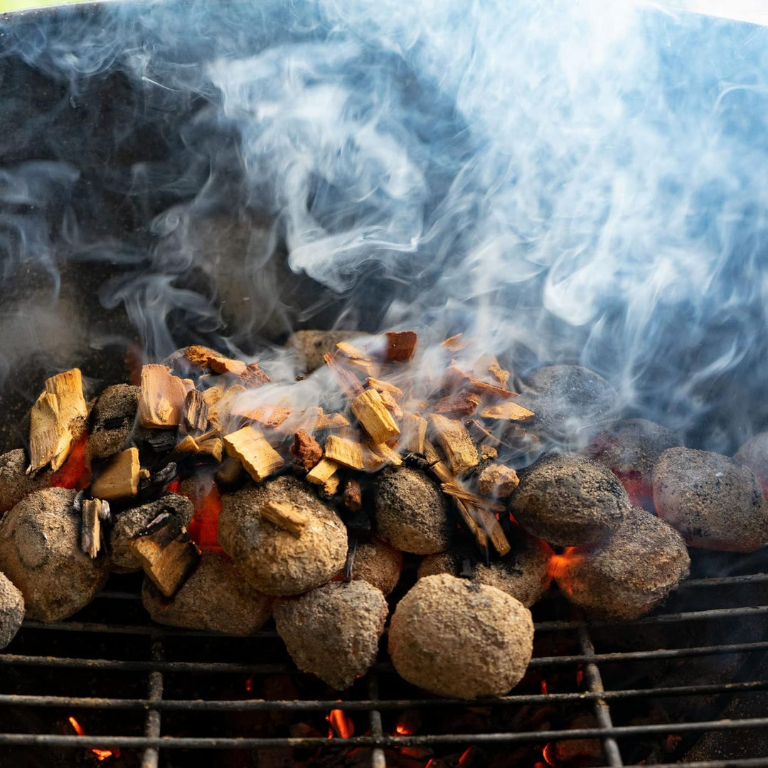 grillart® Premium BBQ Räucherchips Mix 4er XL Set für das besondere Raucharoma – sehr rauchaktives R