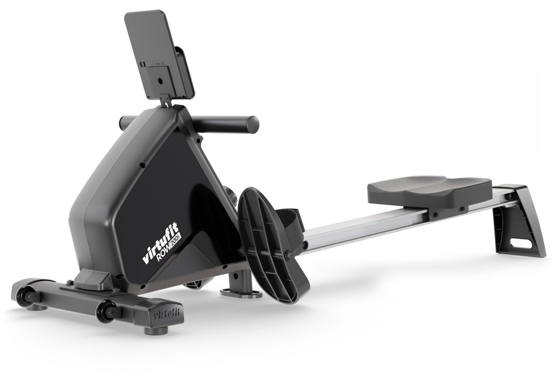 VirtuFit Row450 Rudergerät – Klappbar & Leicht – Transportrollen – Platzsparend Fitnessgerät für Zuh