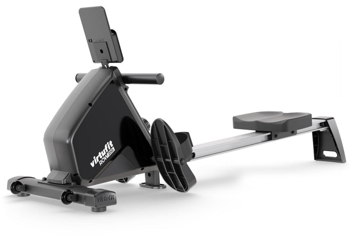 VirtuFit Row450 Rudergerät – Klappbar & Leicht – Transportrollen – Platzsparend Fitnessgerät für Zuh