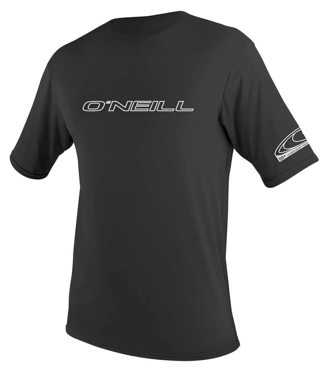 O'Neill Herren Herren Basic Skins UPF 50+ Kurzarm Sun Shirt Rash Guards (1er Pack) S Schwarz, S Schw