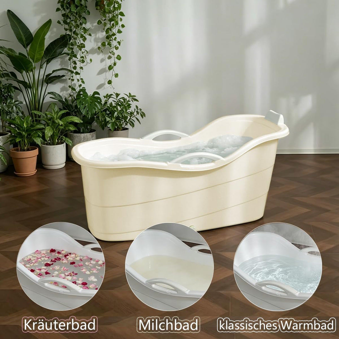 Mobile Badewanne Mit Ablaufschlauch Geeignet Für Erwachsenenbadewannen, Kinderbadewannen Und Kinders
