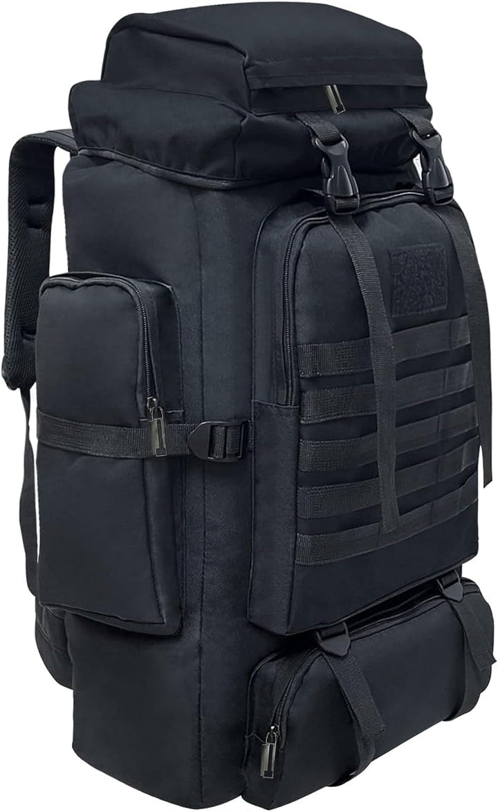 80L Wanderrucksack Campingrucksack, 80 Liter Grosses Fassungsvermögen Outdoor-Rucksack Reiseklettern