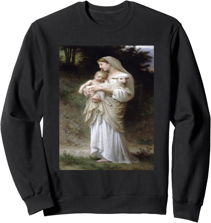 William-Adolphe Bouguereaus Unschuld Sweatshirt