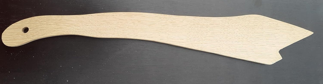 4 X Schiebestock für Tischkreissägen, Fräsen und Hobel,Bandsäge -Eiche 410x65x10 mm