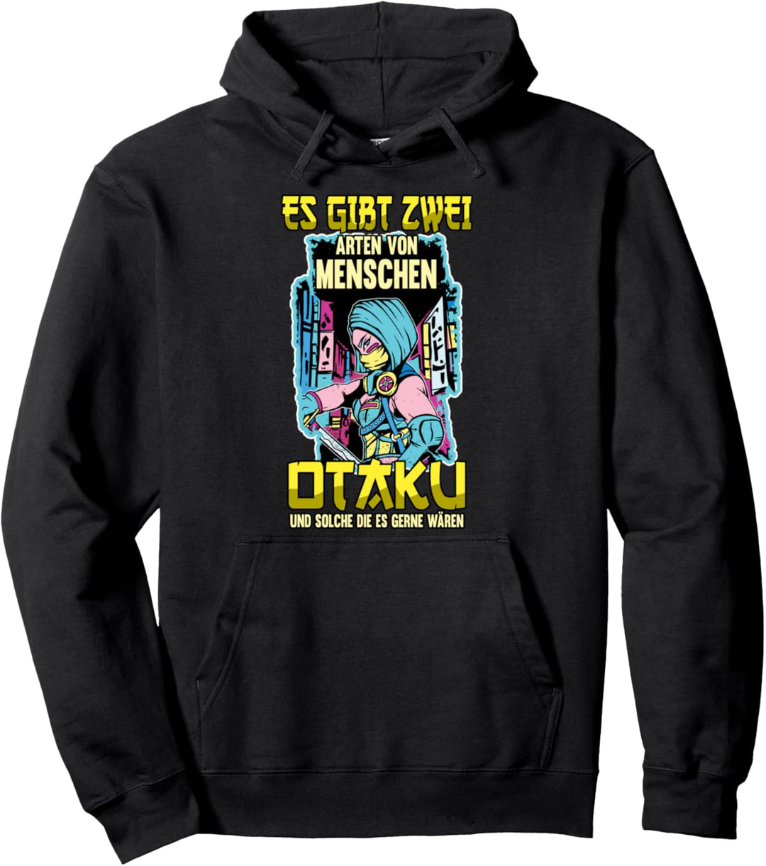 Lustig Anime Es Gibt Zwei Arten Von Menschen Otaku Spruch Pullover Hoodie