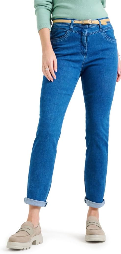 Raphaela by Brax Damen Laura New Authentic Denim Jeans 29W / 32L Stoned, 29W / 32L Stoned