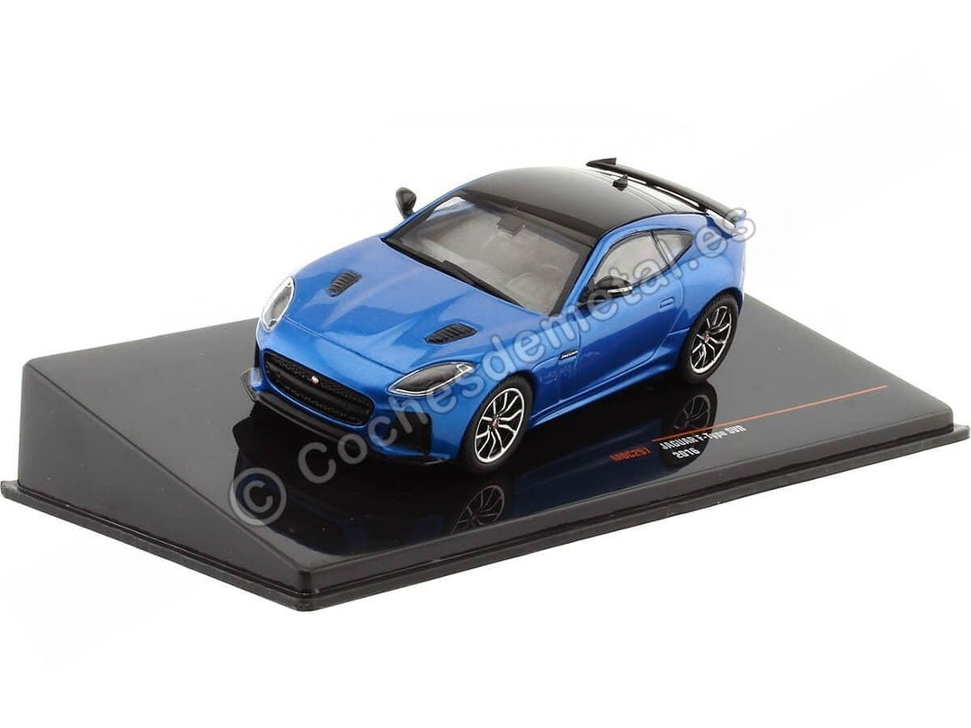 Ixo Jaguar F-Type SVR 2016 blau Modellauto 1:43 Models