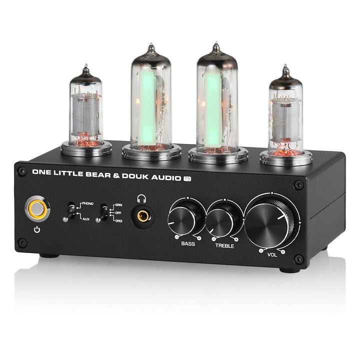 HiFi 6E2 Röhrenvorverstärker Phono Preamp for MM/MC Turntables Headphone Amp