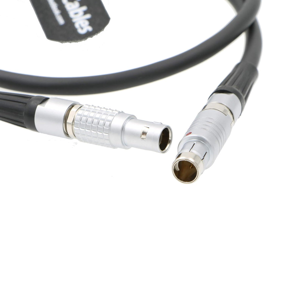 Alvin's Cables 3 Pin Stecker auf 2 Pin Stecker Kabel für Arri Alexa Teradek Bolt gerade zu gerade 60